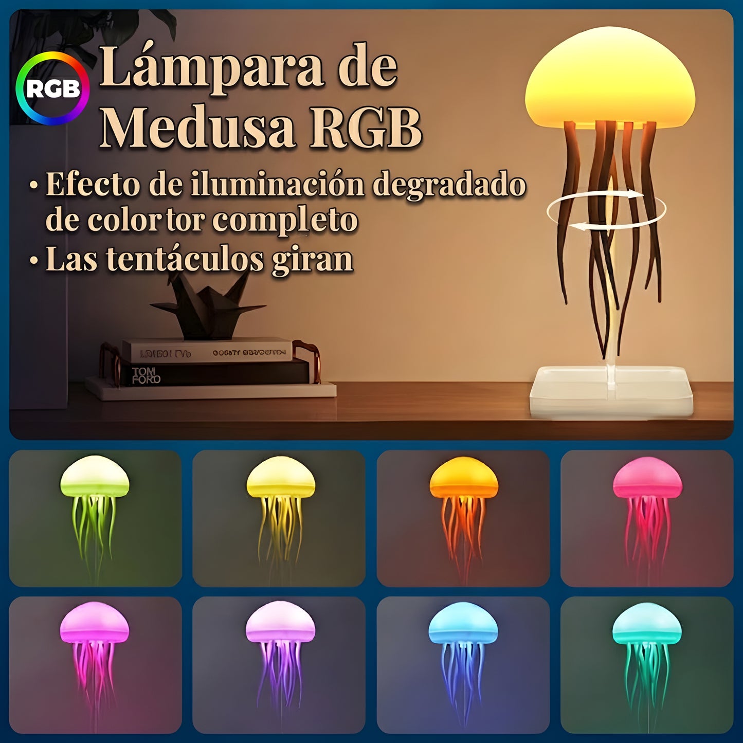 Aquarea | Lámpara con Efecto Flotante